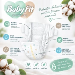 Scutece Babyfit Jumbo Mini (3-6 kg), 84 buc. cumpăra în Chișinau. Foto 3