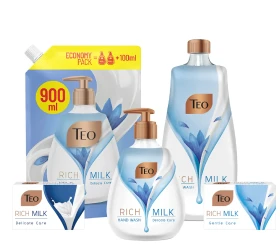 Săpun Teo Rich Milk Gentle Care, 90 g cumpăra în Chișinau. Foto 3
