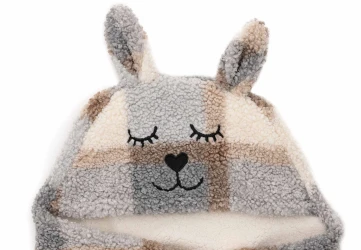 Конверт-пледик для пеленания Jollein Bunny Check Boucle, 100x105 см купить в Кишиневе. Фото 5