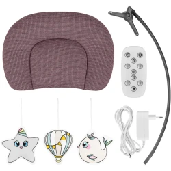 Качалка Lionelo Blossom Pink Mauve купить в Кишиневе. Фото 7