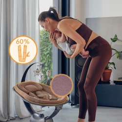 Качалка Lionelo Blossom Pink Mauve купить в Кишиневе. Фото 8