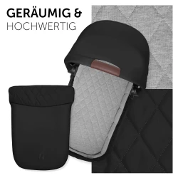 Cărucior 2 in 1 Hauck Walk N Care Carrycot Black cumpăra în Chișinau. Foto 2