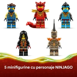 Set construcție Lego Ninjago Jay's Transforming Car, 387 elemente cumpăra în Chișinau. Foto 6