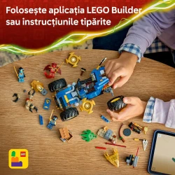 Set construcție Lego Ninjago Jay's Transforming Car, 387 elemente cumpăra în Chișinau. Foto 7