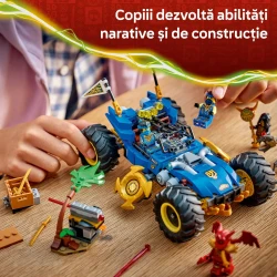 Set construcție Lego Ninjago Jay's Transforming Car, 387 elemente cumpăra în Chișinau. Foto 5