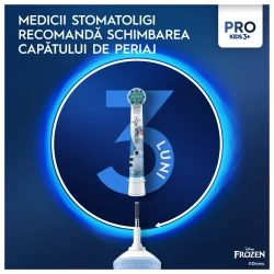 Periuta de dinti electrica pentru copii ORAL-B Pro Kids Frozen (3 ani+) cumpăra în Chișinau. Foto 7