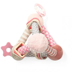 Jucărie pentru pătuț și cărucioare Babyono Pyramid Pink cumpăra în Chișinau. Foto 2