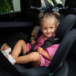 Scaun auto 40-150 cm (i-Size) Isofix Lionelo Bastiaan Black Grey, rotativ 360 cumpăra în Chișinau. Foto 10