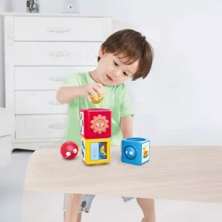 Turn de joacă din cuburi și bile „Sortează și depozitează” Hola Toys cumpăra în Chișinau. Foto 5