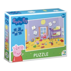 Puzzle Dodo Peppa Pig „Curățenie distractivă”, 60 elemente cumpăra în Chișinau. Foto 1