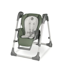 Стул для кормления с функцией качания Lionelo Laurice Olive Green купить в Кишиневе. Фото 4