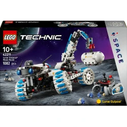 Set construcție Lego Technic Lunar Outpost Moon Rover Space Vehicle, 1082 elemente cumpăra în Chișinau. Foto 1