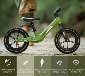 Bicicleta fără pedale Epid Vardar Green cumpăra în Chișinau. Foto 5