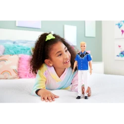 Кукла Кен Barbie Fashionistas HRH25, рубашка в стиле вестерн, синяя с чёрным купить в Кишиневе. Фото 5