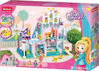 Set construcție Sluban Girl's Dream Apartment, 596 elemente cumpăra în Chișinau. Foto 1