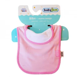 Хлопковый слюнявчик BabyJem Pink купить в Кишиневе