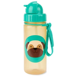 Cană cu pai Skip Hop Zoo Pug (12 luni+), 385 ml cumpăra în Chișinau. Foto 2