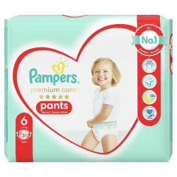 Scutece-chiloței Pampers Premium Care Pants 6 (15+ kg), 31 buc. cumpăra în Chișinau. Foto 2