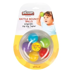 Мячики-погремушки Pilsan Rattle Bouncy Balls купить в Кишиневе. Фото 1
