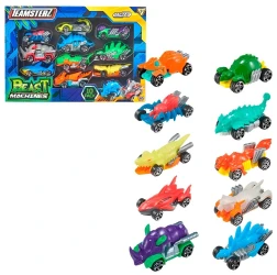 Set de mașinuțe HTI Teamsterz Beast Machines în sort., 10 buc. cumpăra în Chișinau. Foto 1