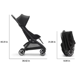 Прогулочная коляска Bugaboo Butterfly Black Dark Cherry купить в Кишиневе. Фото 8