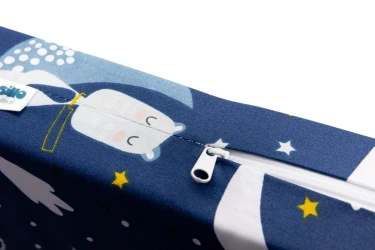 Матрас детский Sensillo Navy Blue Bear 120x60x6cm купить в Кишиневе. Фото 3