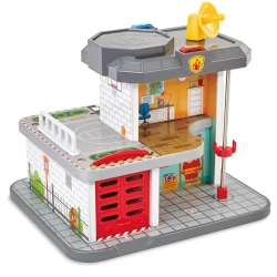 Набор для железной дороги Hape Emergency Services HQ купить в Кишиневе. Фото 5