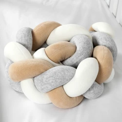 Apărătoare pătuț PernaMea Cosiță Maro (1 piesă), 120x15 cm cumpăra în Chișinau. Foto 5