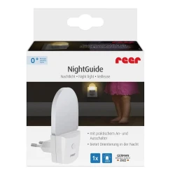 Lampă de noapte pentru priză Reer NightGuide cu comutar White cumpăra în Chișinau. Foto 3