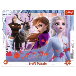Puzzle Trefl Frame Disney Frozen 2 Adventures in the Frozen, 25 elemente cumpăra în Chișinau. Foto 1