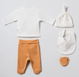 Set din 5 piese BabyCosy Ivory & Orange (0L) cumpăra în Chișinau. Foto 2