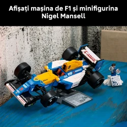 Set construcție Lego Icons Williams Racing FW14B & Nigel Mansell, 799 elemente cumpăra în Chișinau. Foto 7