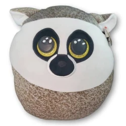 Jucărie de pluș TY Lemur maro cu alb Linus Squish Boos, 22 cm cumpăra în Chișinau. Foto 2