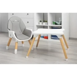 Стул для кормления 3 в 1 Caretero Tuva Grey купить в Кишиневе. Фото 2