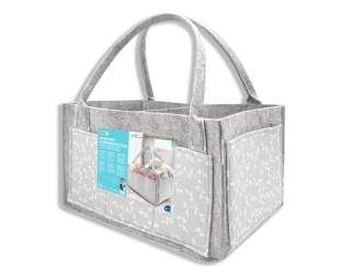 Organizator scutece BabyJem Felt Leaves Grey cumpăra în Chișinau. Foto 7