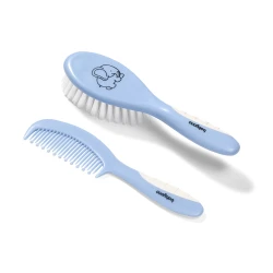 Набор щетка и расческа для детей BabyOno Elephant Blue купить в Кишиневе