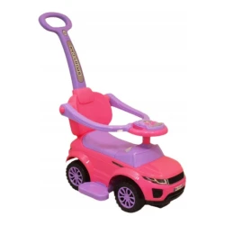 Толокар с ручкой Alexis Baby Mix UR-HZ614W, розовый купить в Кишиневе. Фото 1