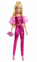 Кукла Barbie Fashionista в блестящем розовом костюме купить в Кишиневе. Фото 1