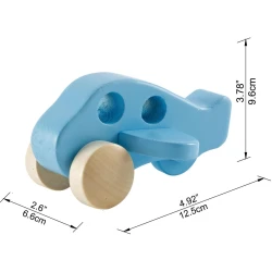 Игрушка-каталка Hape Little Plane купить в Кишиневе. Фото 4