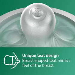 Набор бутылочек для кормления из стекла Philips Avent Natural Response, 240 мл, 2 шт. купить в Кишиневе. Фото 6