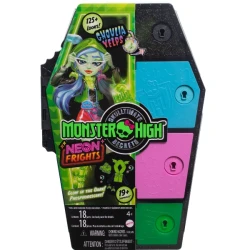 Игровой набор Barbie Monster High Neon Frights Ghoulia Yelps и Секреты гардероба купить в Кишиневе. Фото 6