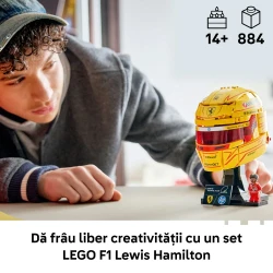 Set construcție Lego Editions Scuderia Ferrari HP Lewis Hamilton Helmet, 884 elemente cumpăra în Chișinau. Foto 4