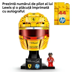 Set construcție Lego Editions Scuderia Ferrari HP Lewis Hamilton Helmet, 884 elemente cumpăra în Chișinau. Foto 6