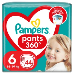 Scutece-chiloței Pampers Pants 6 (14-19 kg), 44 buc. cumpăra în Chișinau. Foto 1