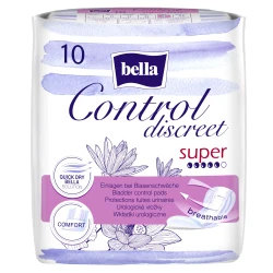 Урологические прокладки Bella Control Discreet Super, 10 шт. купить в Кишиневе. Фото 1