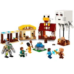 Set construcție Lego Minecraft The Ghast Balloon Village Attack, 555 elemente cumpăra în Chișinau. Foto 3