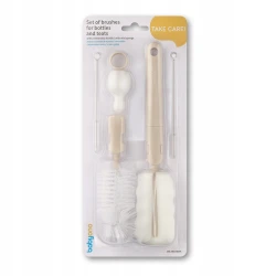 Set perii pentru spălarea biberoanelor BabyOno Beige cumpăra în Chișinau. Foto 2