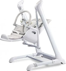 Стульчик для кормления 2 в 1 Caretero Indigo Light Grey купить в Кишиневе. Фото 3