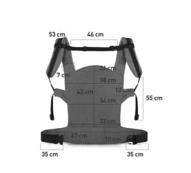 Кенгуру KinderKraft Milo Black купить в Кишиневе. Фото 5