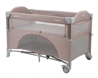 Manej 2 in 1 KikkaBoo Milky Way Beige cumpăra în Chișinau